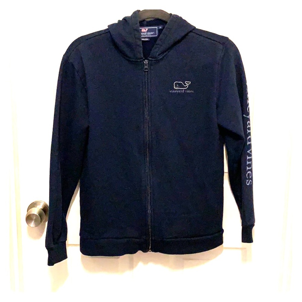 Vineyard vines zip up sweatshirt